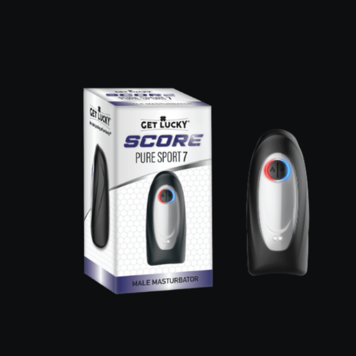 Get Lucky SCORE Pure Sport 7 Warming vibrating male masturbator