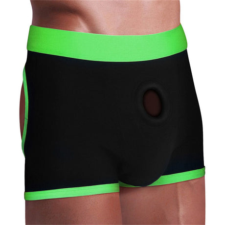 Get Lucky Strap-On Boxer Shorts - M/L *