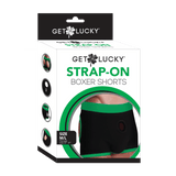 Get Lucky Strap-On Boxer Shorts - M/L *