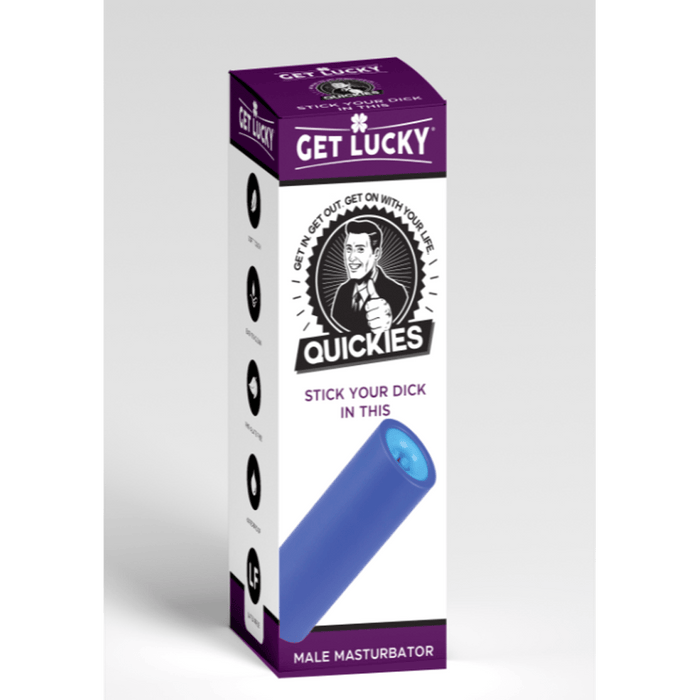 GetLucky Quickies Stick Yr Dick in This discreet silicone male stroker