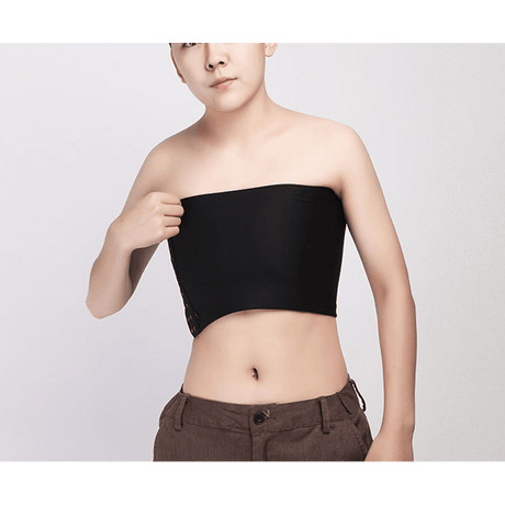GF Strapless Chest Binder - Black 3XL