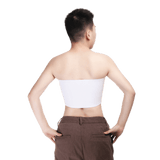 GF Strapless Chest Binder - White Large