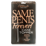Glitterati Same Penis Forever CakeTopper