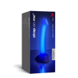 GLOW-LED DILDO PURPLE - M