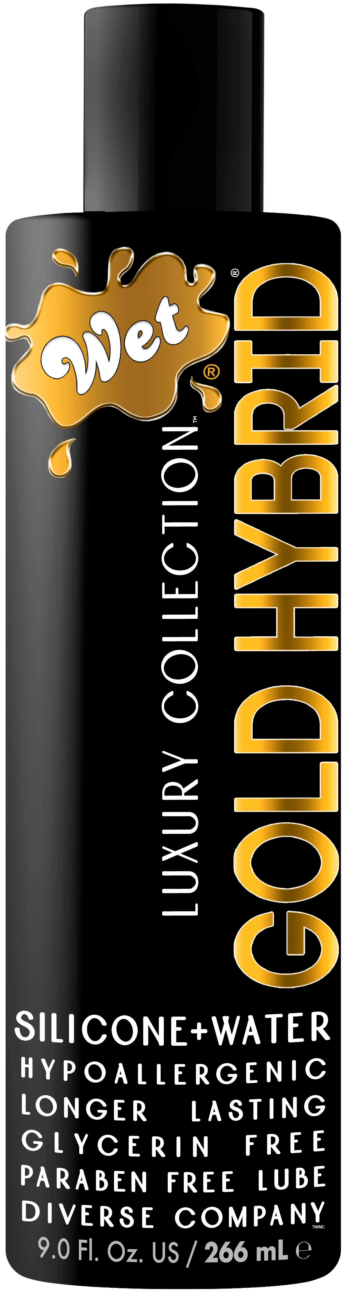 Gold Hybrid Silicone & Water Based 9oz