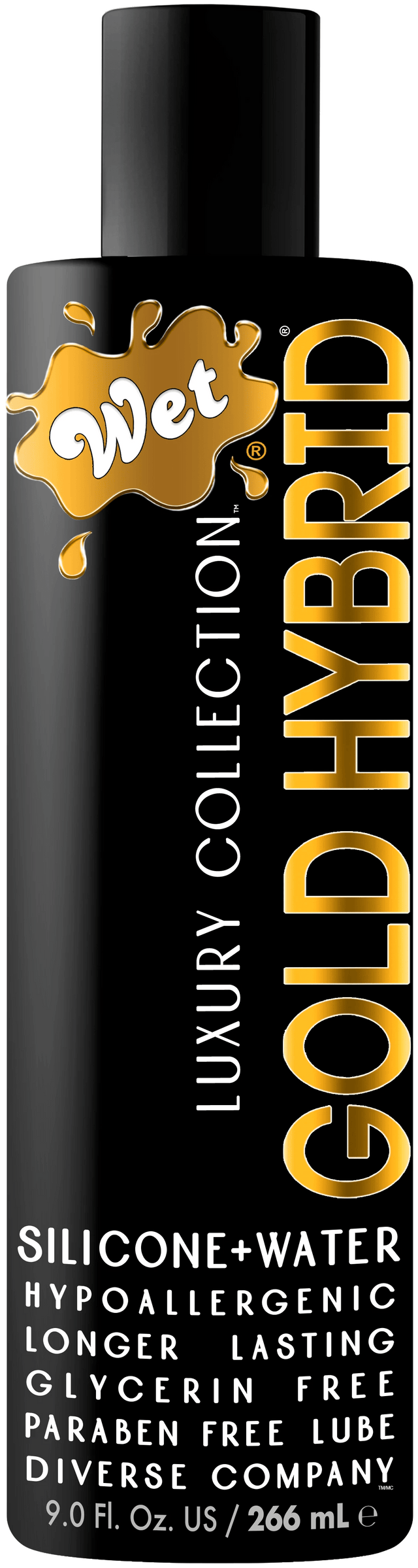 Gold Hybrid Silicone & Water Based 9oz