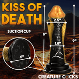 Golden Mamba Snake Silicone Dildo