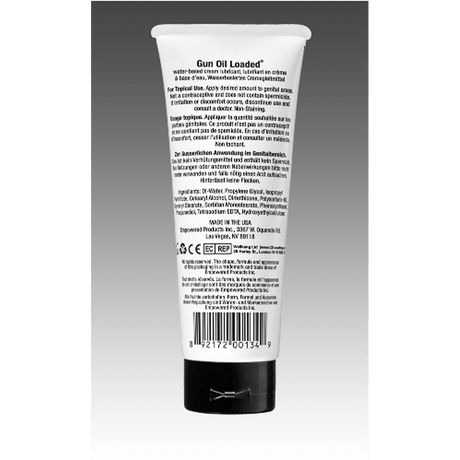 Gun Oil Loaded 3.3oz Tube *