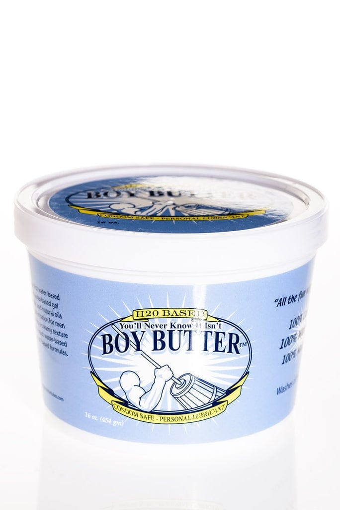 Discreet Life Boy Butter H2O Water-Based Lubricant 16oz | Bulk Lube Canada – Discreet ...