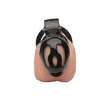 Hard Stop Double Ring Chastity Cage