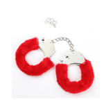 Hello Sexy Fuzzy Wrist Cuffs -Tiger Lily