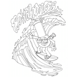 High AF Colouring Book
