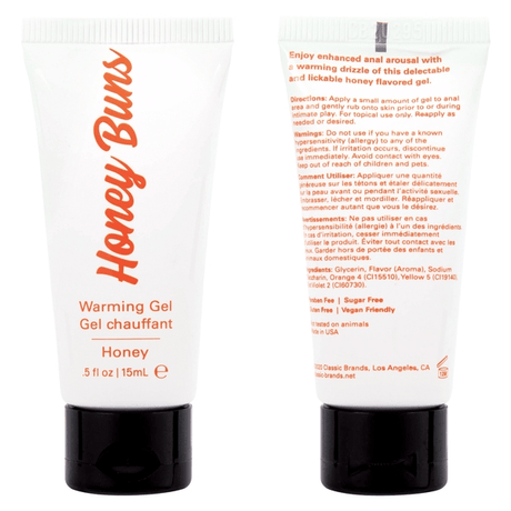 Honey Buns Honey Warming Arousal Gel for Anal Foreplay 15mL
