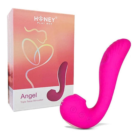 Honey Play Box Angel Triple-Motor G-Spot & Clit Stimulator - Pink