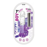 Hott Products Dream Boy 7" Jelly Vibrator – Wet Dreams Lavender
