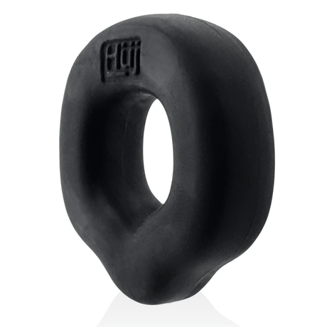 Hünkyjunk FIT GRIPS Black/Red Ergo-Fit Cock Rings 2-Pack