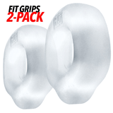 Hünkyjunk FIT GRIPS Clear Ergo-Fit Cock Rings 2-Pack