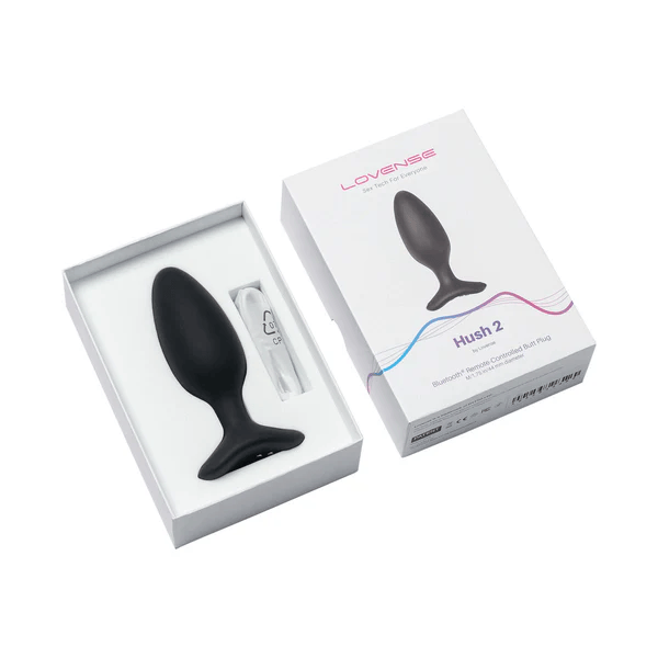 Hush 2 Vibrating Butt Plug – 1.75 Inch