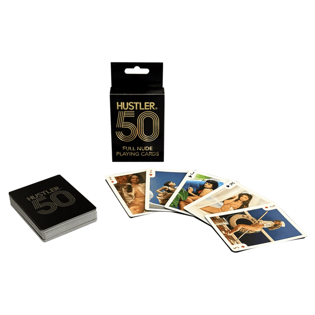 Hustler 50 – Full Nude Playing Cards | Adult Party Game