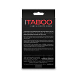 Hustler Taboo - Eyes & Mouth Hood  Black