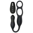Hyper Thrusting and Vibrating Anal Plug with C-Ring