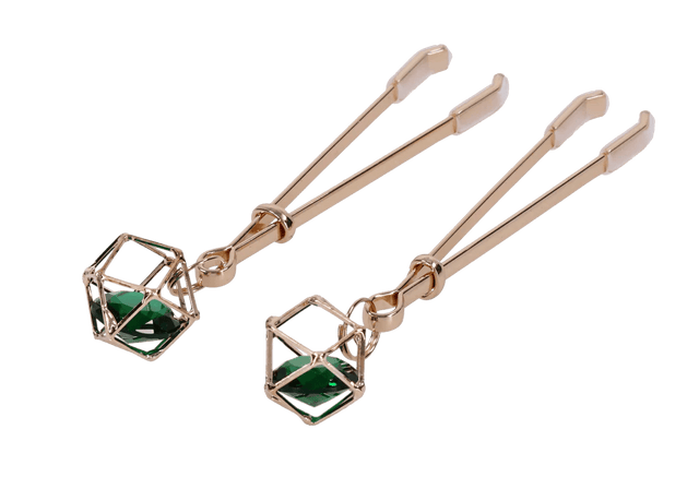 Indica Crystal Nipple Clips