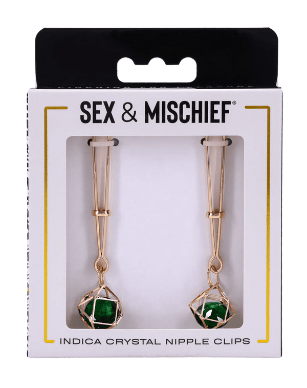 Indica Crystal Nipple Clips