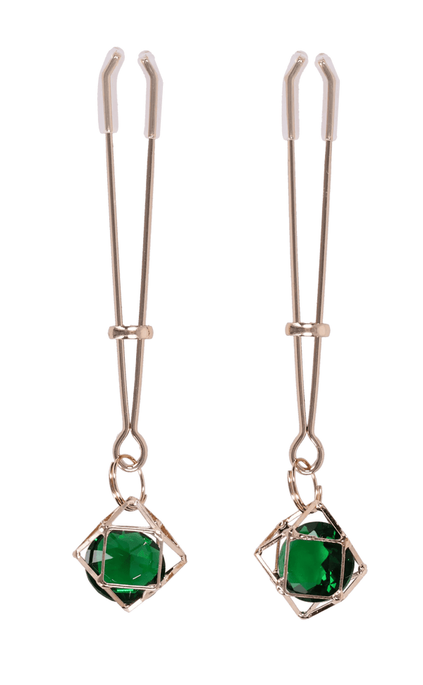 Indica Crystal Nipple Clips