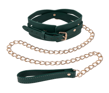 Indica Cutout Collar and Leash