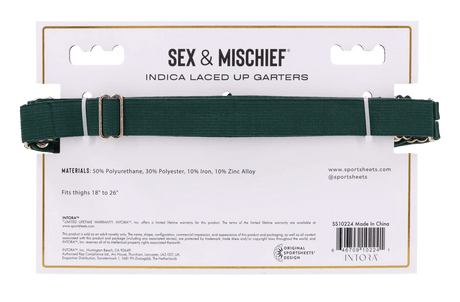Indica Laced Up Garters