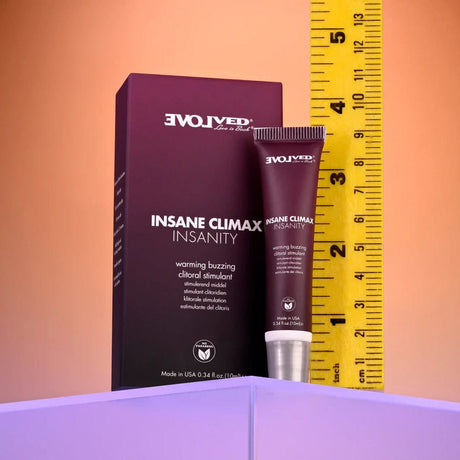 Insane Climax Insanity Warming & Buzzing Clitoral Stimulator Gel