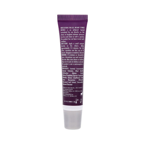 Insane Climax Intense Clitoral Stimulator Oil
