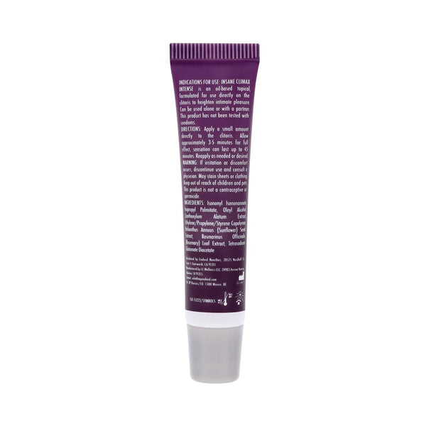 Insane Climax Intense Clitoral Stimulator Oil
