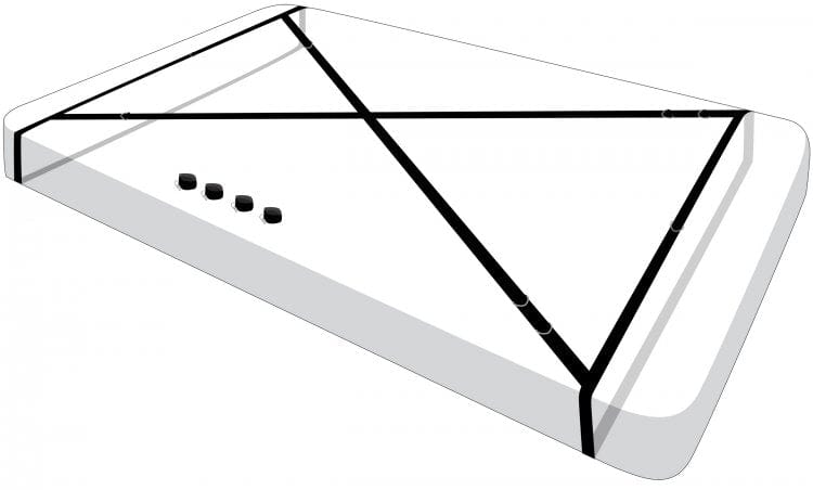 Interlace Over & Under The Bed Set