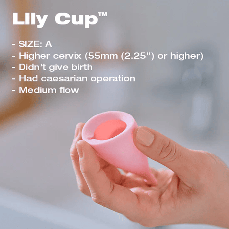 INTIMINA Lily Menstrual Cup Size A – Flexible Comfort Fit