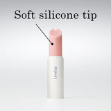 Iroha Stick - Compact Clitoral Vibrator (Light Pink & White)