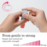 Iroha Stick - Compact Clitoral Vibrator (Coral & Grey)