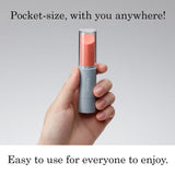Iroha Stick - Compact Clitoral Vibrator (Coral & Grey)