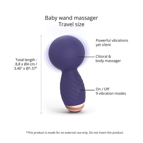 ITSY BITSY Massager & Stimulator - Midnight Indigo