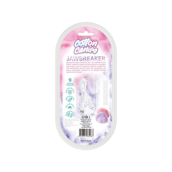 Jawbreaker Rabbit Vibrator - Cotton Candy