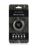 Je Joue Black Silicone C-Ring - Maximum Stretch