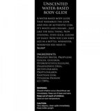 Jizz Unscented Water-Based Lube - 34oz