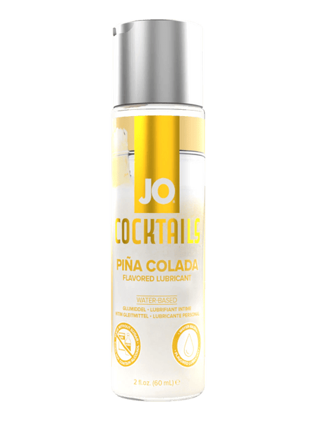 JO Cocktails - Pina Colada Flavored Lubricant - 2 floz 60 mL
