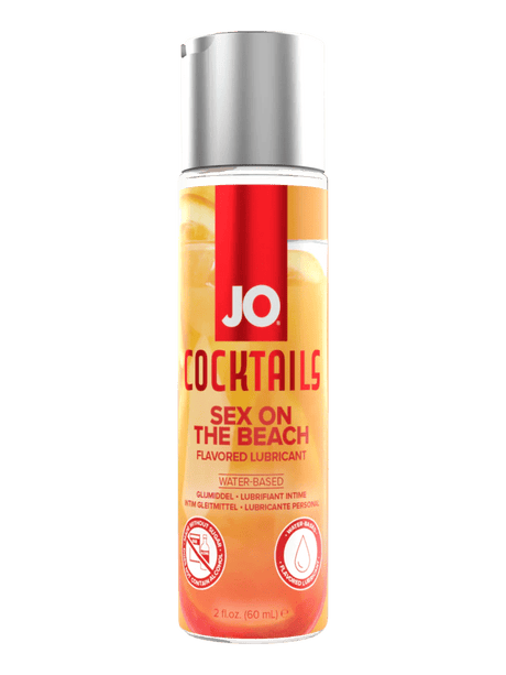 JO Cocktails - Sex on the Beach Flavored Lubricant - 2 floz 60 mL