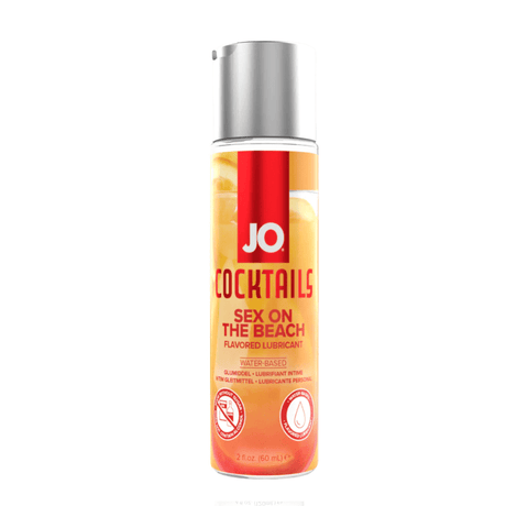 JO Cocktails - Sex on the Beach Flavored Lubricant - 2 floz 60 mL