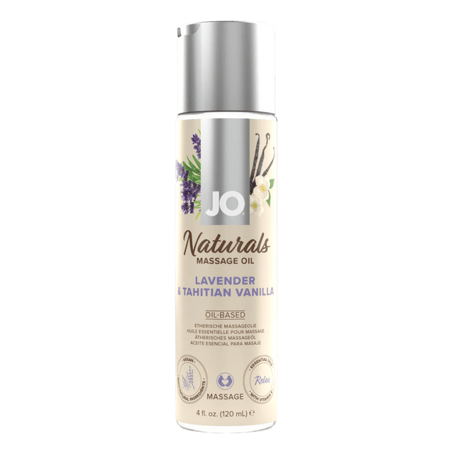 JO Naturals - Lavender & Vanilla - Massage 4 floz / 120 mL