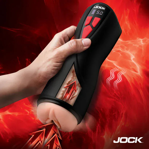 JOCK Advanced Banger! Sucking & Vibrating Pussy Masturbator