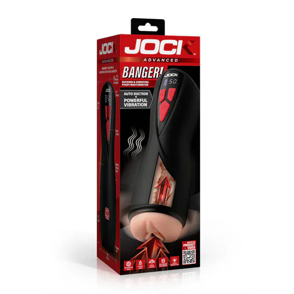 JOCK Advanced Banger! Sucking & Vibrating Pussy Masturbator