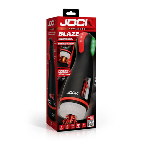 Jock Blaze Vibrating, Sucking & Warming Masturbator