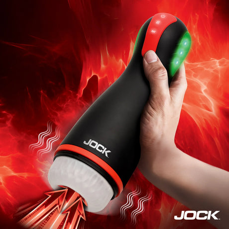 Jock Blaze Vibrating, Sucking & Warming Masturbator